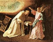 ZURBARAN  Francisco de The Vision of St Peter of Nolasco Spain oil painting artist